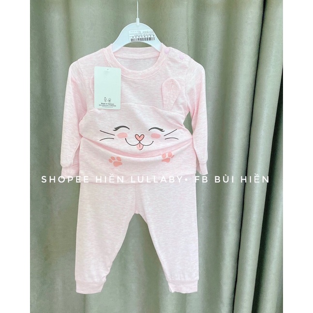 [Mommababy/ Chính hãng]  mẫu dài tay chất petti cho bé 0-2tuổi