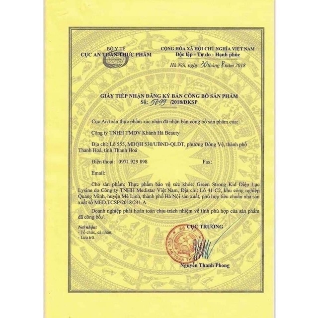 Diệp lục collagen chính hãng 100% | Thế Giới Skin Care