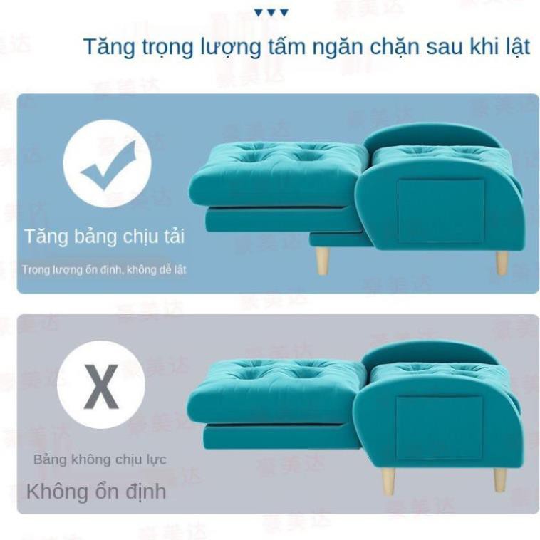 Ghế sofa nhỏ lười giường lưng tatami net người nổi tiếng ký túc xá phòng khách ban công ngủ thư giãn < ..