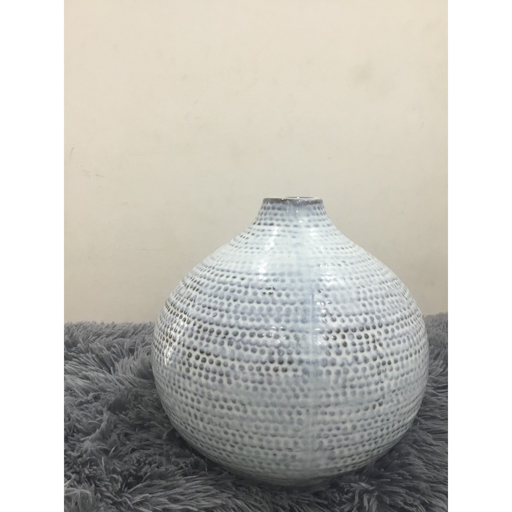 BÌNH HOA 24 CM - GỐM SỨ VIỆT