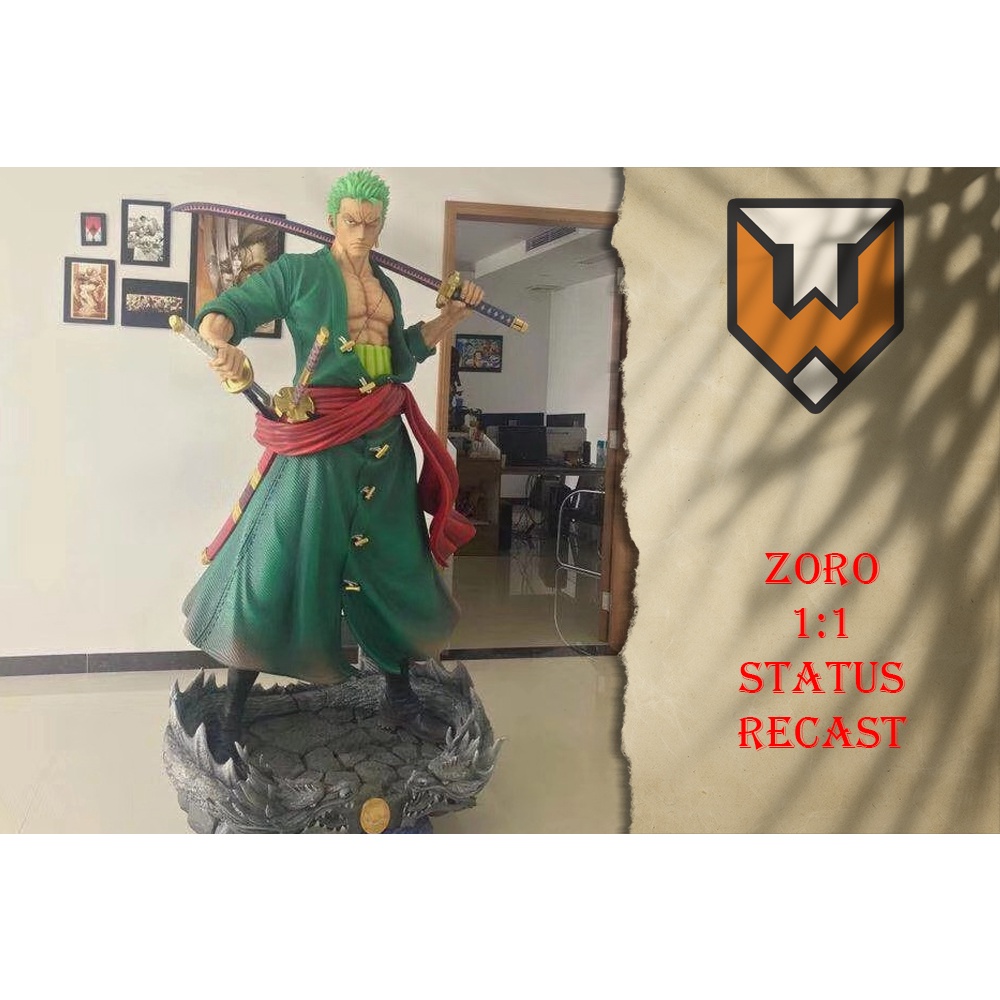 [Liên hệ đặt hàng] Mô hình Resin tỉ lệ 1:1 Dragon Ball Zoro Full Characters Statue