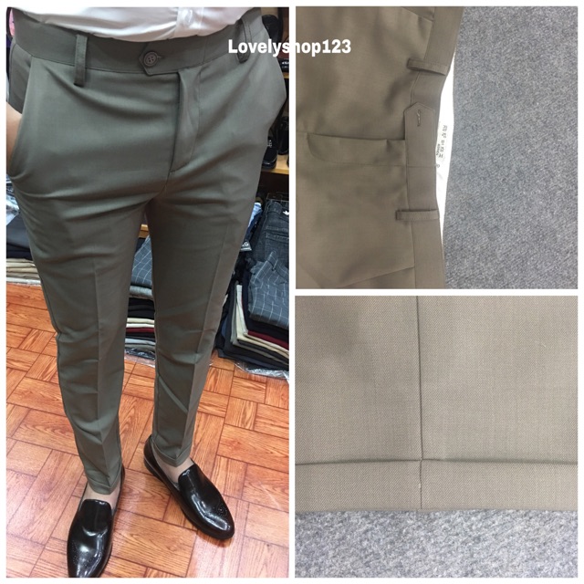 Âu lỡ côn màu rêu