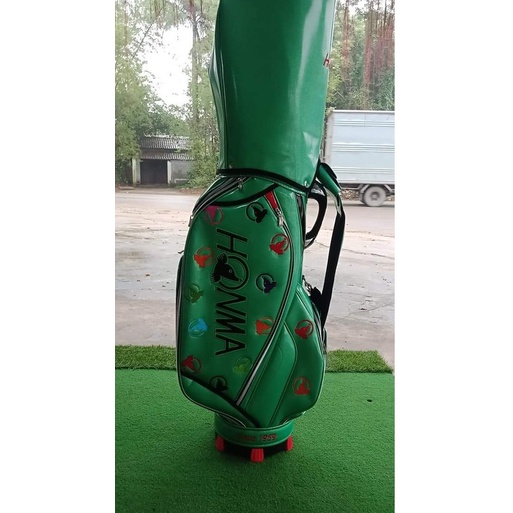 Túi đựng gậy golf Honma túi gậy da PU bóng cao cấp 5 ngăn tiện lợi shop GOLF PRO TM015