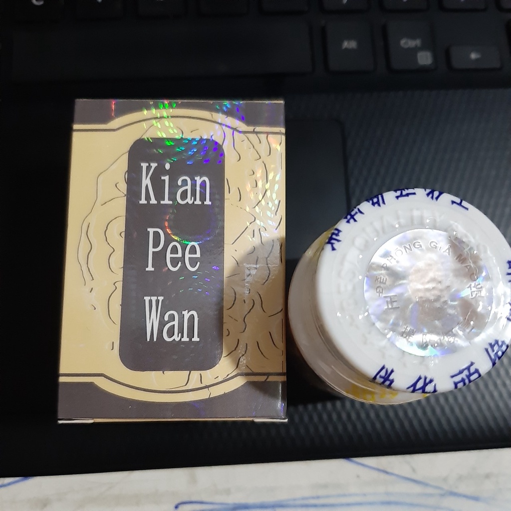 [ hộp phản quang lấp lánh ] kian pee wan_kiện tỳ hoàn