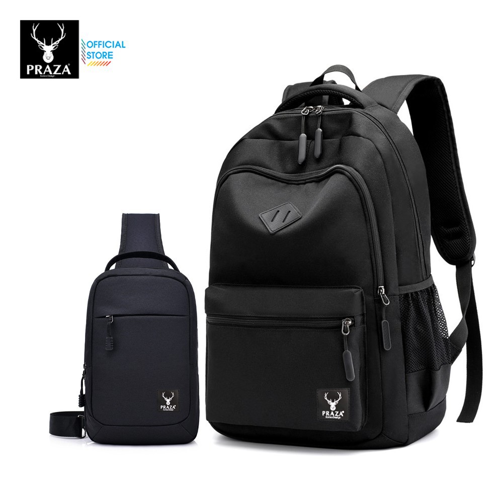 ⚡FREE_SHIP⚡ Combo Balo & Túi Đeo Tiện Dụng PRAZA - BL177DC112