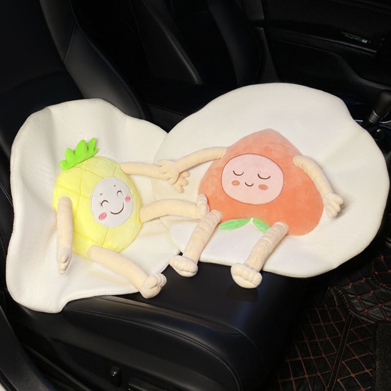 Gối Mềm Hình Quả Trứng Dùng Đọc Sách Để Phòng Ngủ / Văn Phòng / Xe Hơi