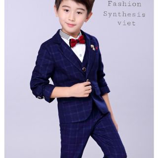 Bộ vest dạ cho bé trai