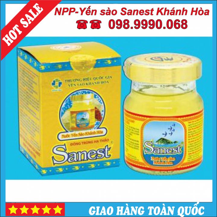 YẾN SANEST ĐÔNG TRÙNG HẠ THẢO 70ML.