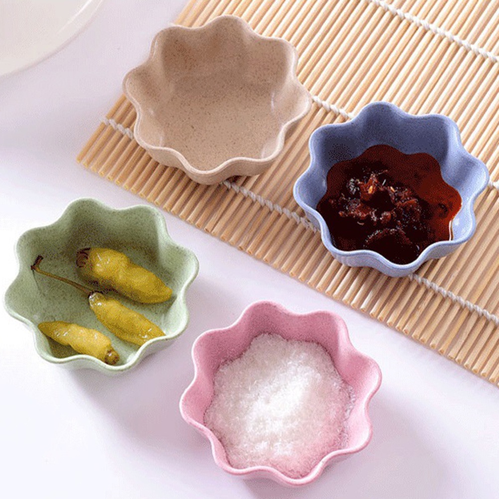 Đĩa đựng gia vị nước chấm hình hoa/trái tim xinh xắn
