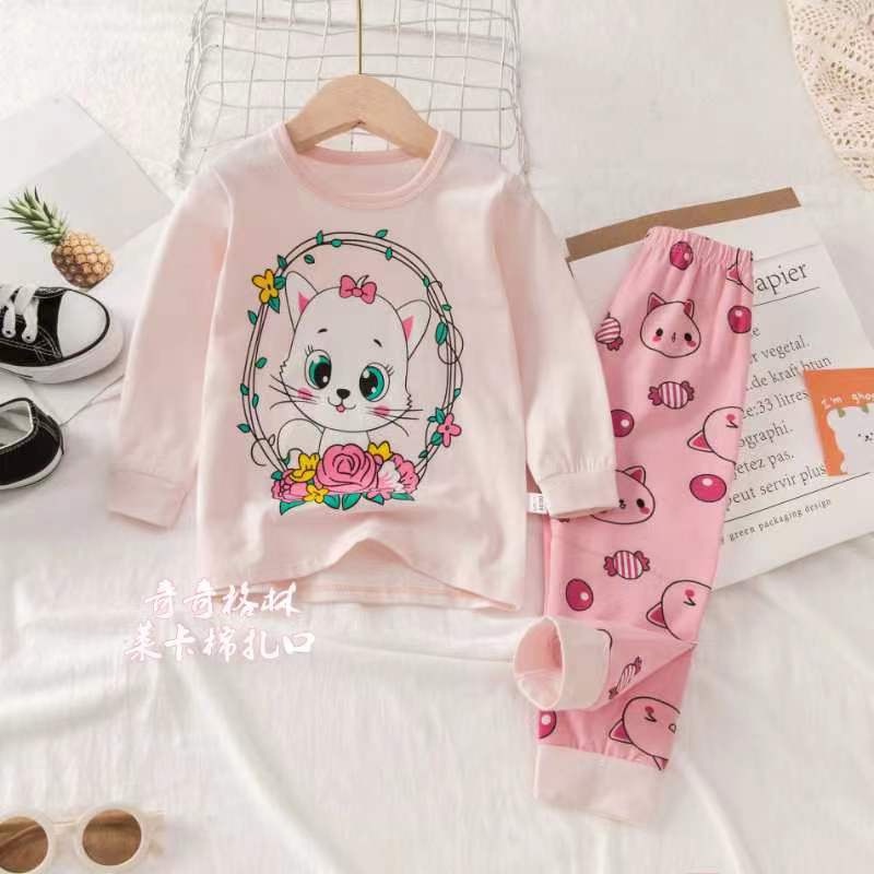 Đồ Bộ Dài Tay Xuất Hàn QiQi Size Nhí 9-15kg