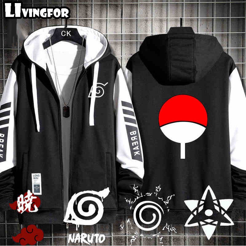 Áo Khoác Jean Có Mũ Họa Tiết Anime Naruto Ninja Yuxi Bozuo giúp Hàng Tháng Tuổi