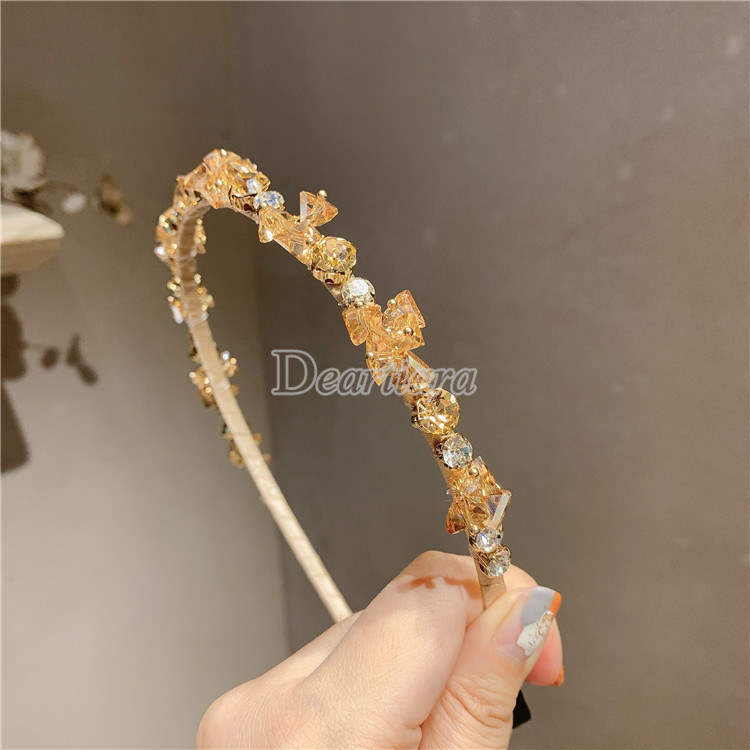 Cute Korean Style Beaded Headbands For Women