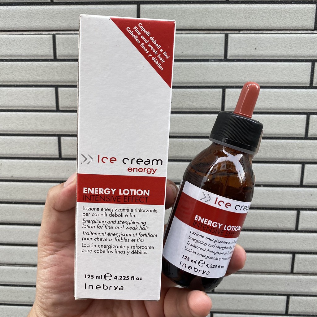 Serum chống rụng tóc Energy Lotion Inebrya Ice Cream 125ml