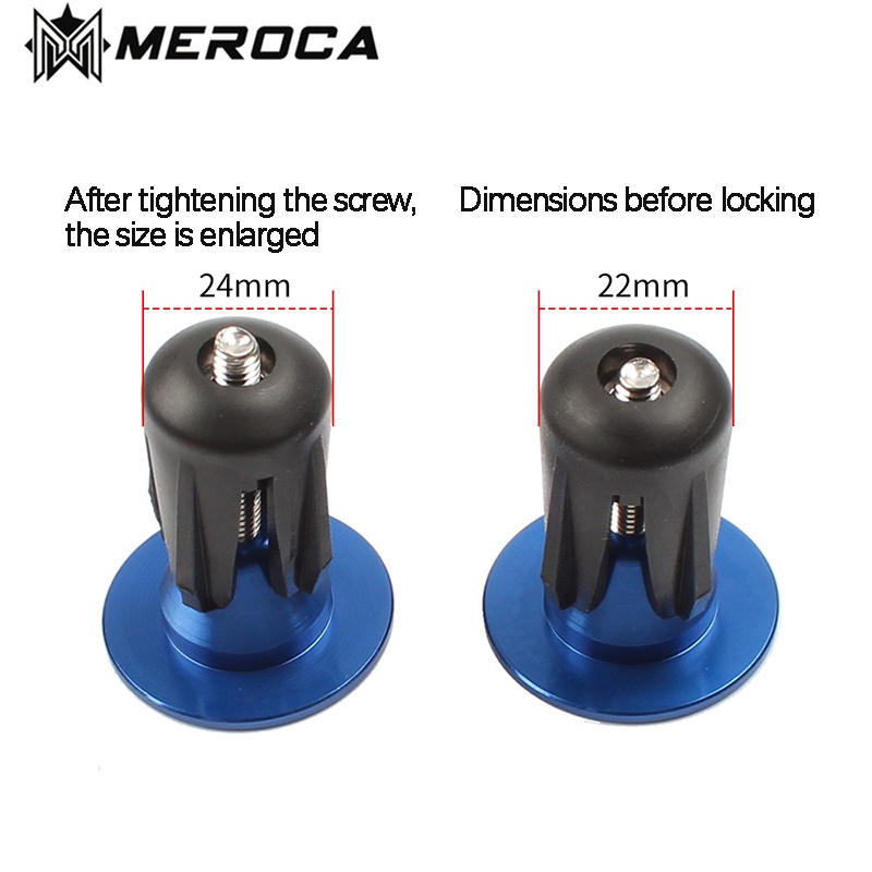 Meroca Nút Gắn Tay Lái Xe Đạp Leo Núi Chất Lượng Cao