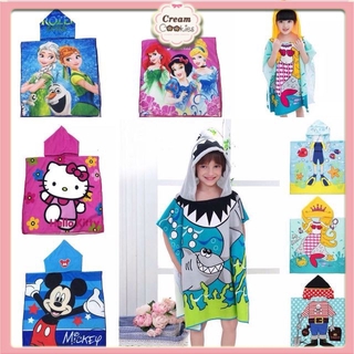 Khăn Choàng Tắm Cho Bé Đi Bơi, Đi Biển Cho Bé Trai/Bé Gái