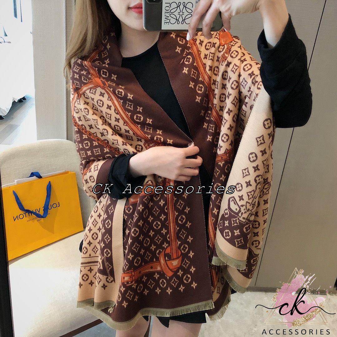 [Rẻ vô địch] [Ảnh thật] Khăn choàng Dạ SIÊU CẤP FULL BOX Xả KHO Có sẵn