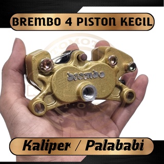 Kẹp phanh brembo 4 pít tông nhỏ