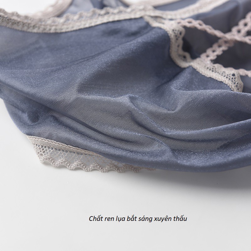 Quần Lót Ren Lưới Ánh Nhũ Mỏng Nhẹ Sexy P392