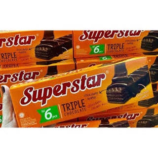 Bánh xốp kem Superstar chocolate