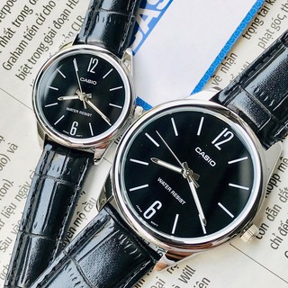 Đồng hồ nam/nữ casio mtp-v005gl-1budf – quartz – dây da