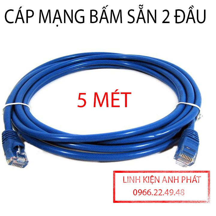 Dây mạng lan bấm sẵn