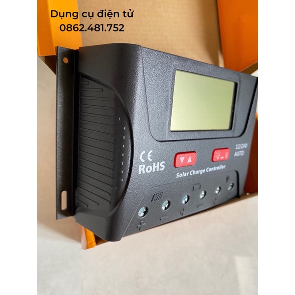 Sạc điều khiển PWM 30A Auto 12/24V -HP2430 chính hãng