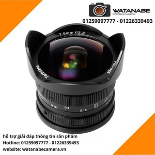 Ống kính 7artisans 7.5mm F/2.8 Fisheye