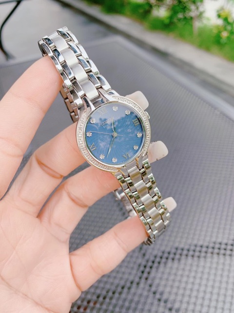 Đồng hồ nữ Citizen EM0120-58L máy Eco - Drive năng lượng mặt trời 29mm