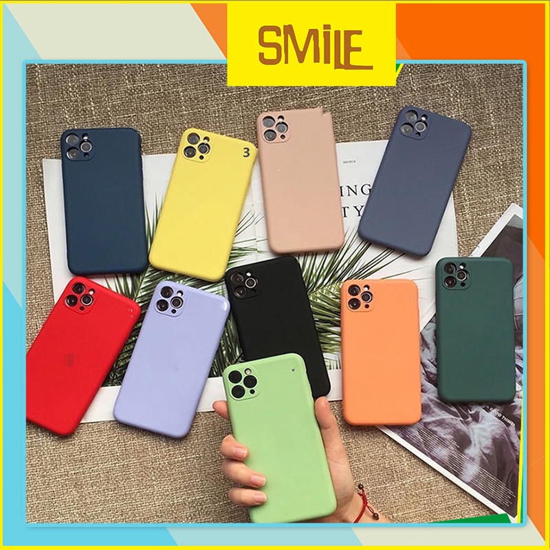 ⚡CHỐNG BẨN FULL VIỀN ⚡ Ốp Lưng iPhone Chống Bẩn Full Viền - Nhựa dẻo - Có lót nhung bên trong (Nobox)