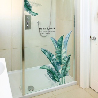 Decal dán tường lá xanh MS-74 [Sticker dán tường]