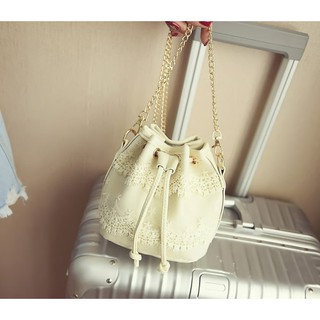 (Hàng có sẵn) Túi xách nữ dây rút dễ thương