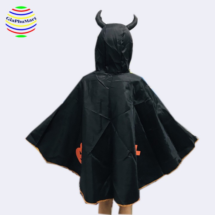 Áo Choàng Halloween - Áo Choàng Sừng - Áo Choàng Người Dơi