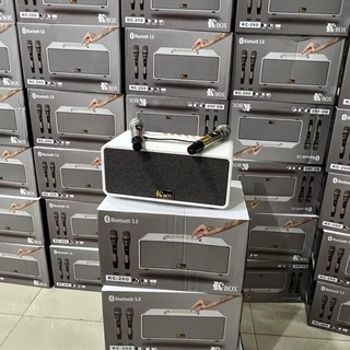 Kc260 loa karaoke kc kc box 260 kèm 2 micro cao cấp