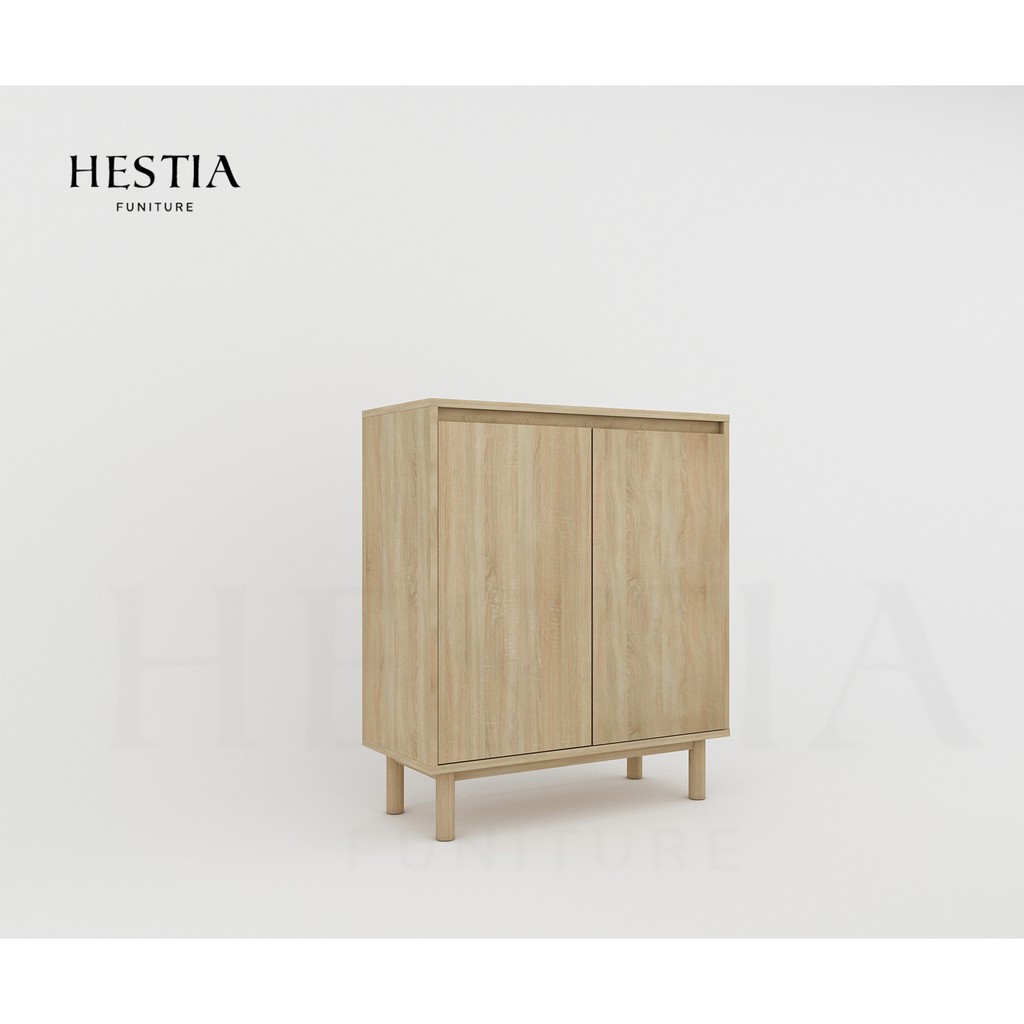 Tủ trang trí - Đựng giày - Chất liệu gỗ sồi - Hestia Furniture