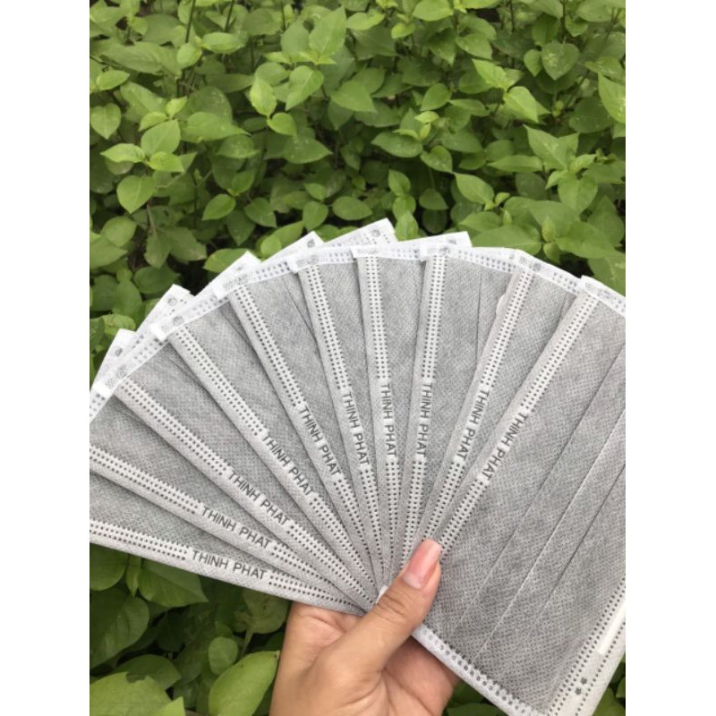 Hộp 50 Chiếc Khẩu Trang Y tế 4 lớp Kháng Khuẩn, Ngăn Khói Bụi Độc Hại Có Đầy Đủ GIẤY TỜ và dập Logo