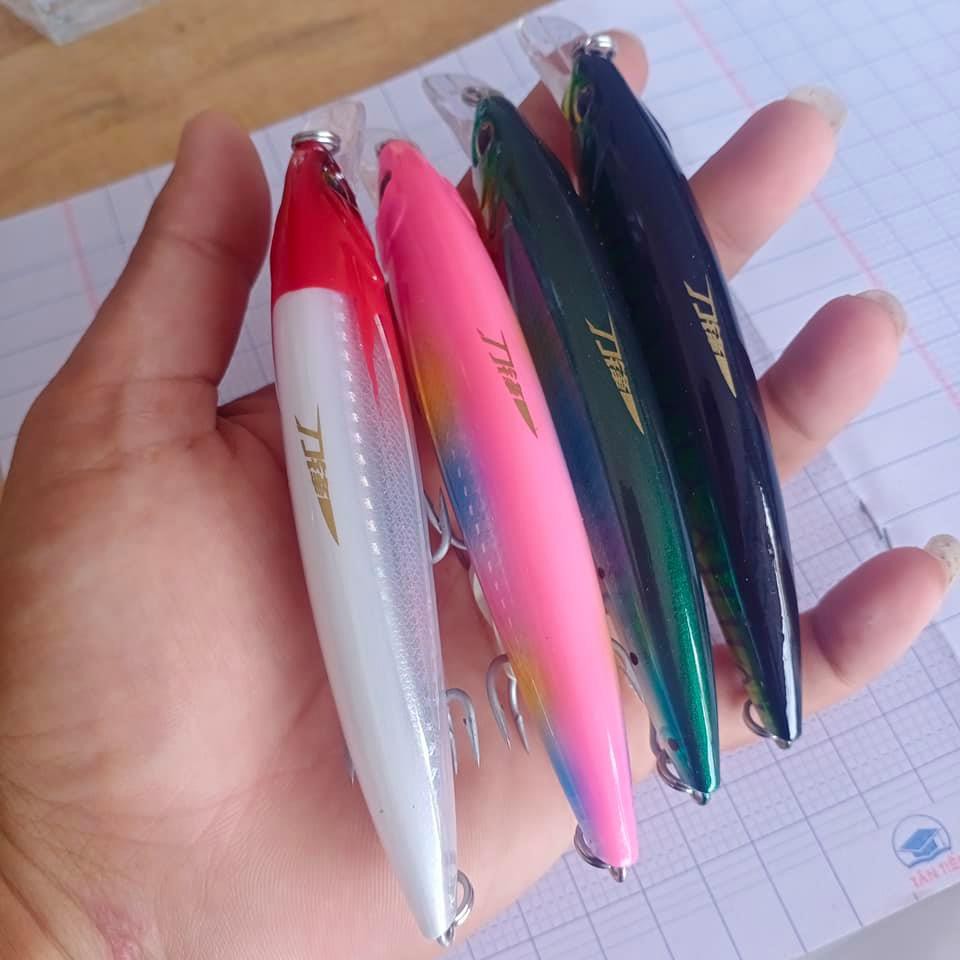 Samurai Slure, 25g, 120mm, lăn 1-2m, Mồi giả dành cho anh em lure ghềnh cực nhậy