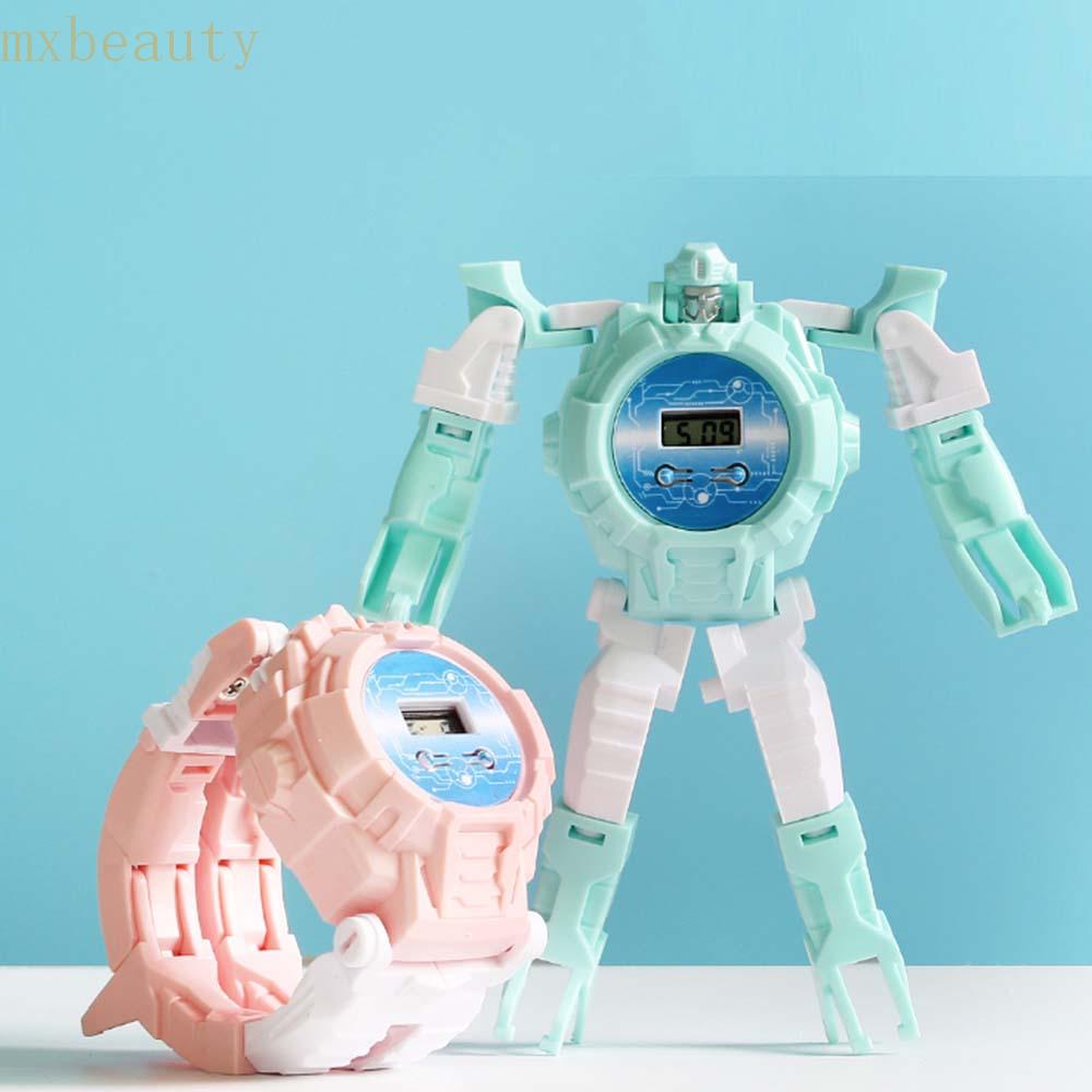 MXBEAUTY Đồng Hồ Đeo Tay Kỹ Thuật Số Biến Hình Rô Bốt Sáng Tạo Cho Bé | BigBuy360 - bigbuy360.vn