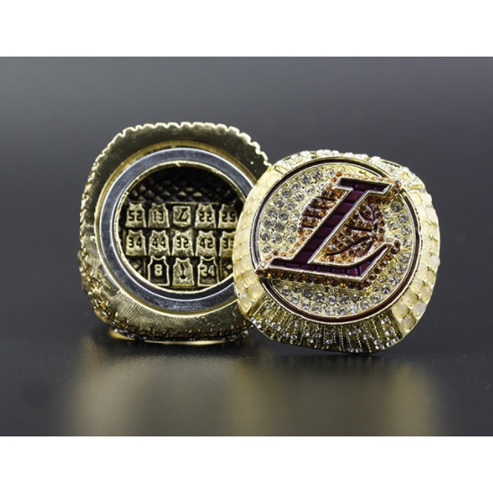 Nhẫn Họa Tiết Lakers NBA Cá Tính Thời Trang 2020