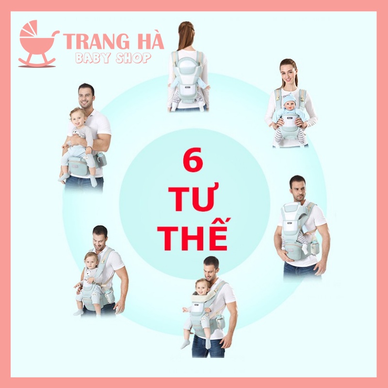 Chính hãng địu em bé đa năng chống gù aixintu forbaby cho bé 0-36 tháng - ảnh sản phẩm 9