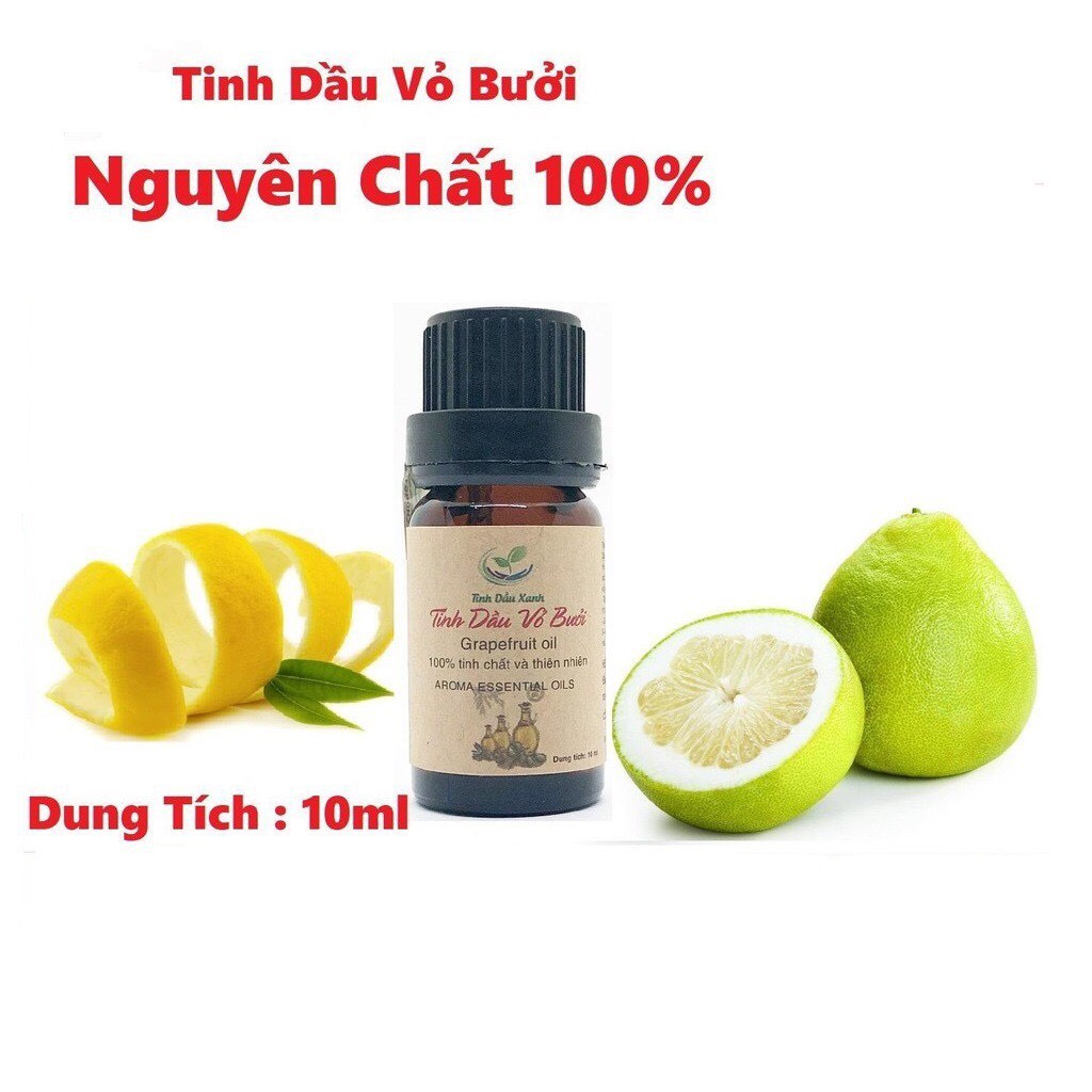 Tinh Dầu Vỏ Bưởi Nguyên Chất 100% Từ Thiên Nhiên (10ml) Mang Lại Cảm Giác Dịu Mát, Thư Giãn