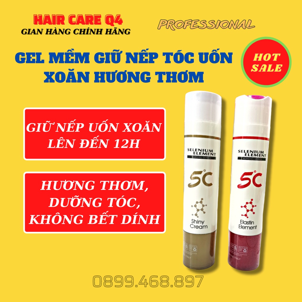 Gel Mềm Giữ Nếp Tóc Uốn Xoăn Hàn Quốc 5C Makayry Hương Thơm - Hair Care Q4
