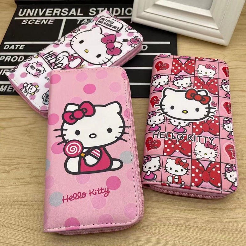 Ví Dài Sức Chứa Lớn Phong Cách Anime Dễ Thương Cao Cấp Phong Cách Hàn Quốc Cho Nữ Sinh Trẻ Em