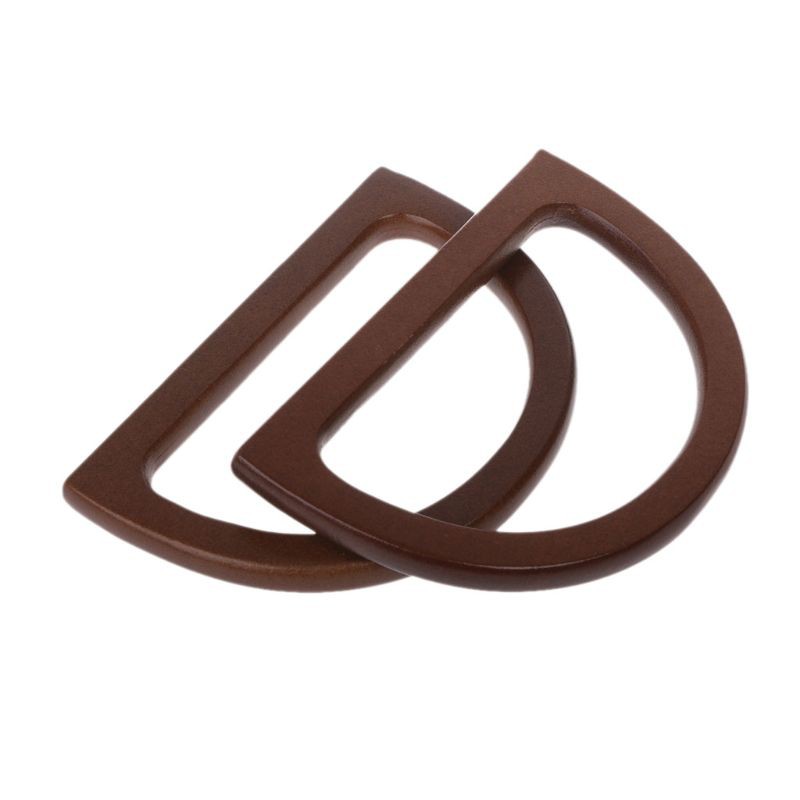 Wooden Handle Replacement DIY Handbag Purse Frame Bag Accessories