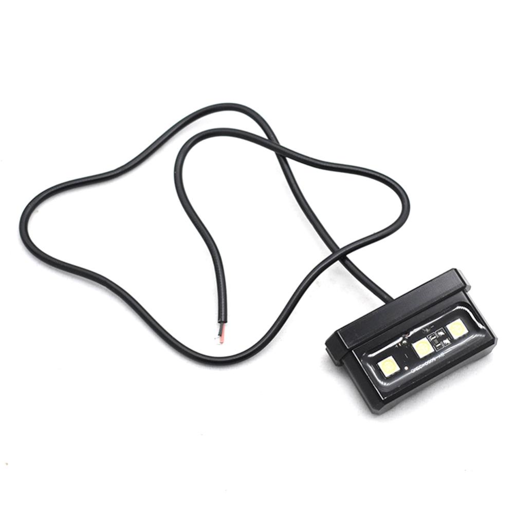 Đèn Biển Số Xe 3 Bóng Led 12V E4Q7 Bằng Nhôm Bền Bỉ