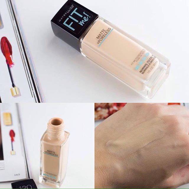 🍉 Kem nền Maybeline Fit Me Matte + Poreless cứu cánh những nàng có lỗ chân lông to | BigBuy360 - bigbuy360.vn