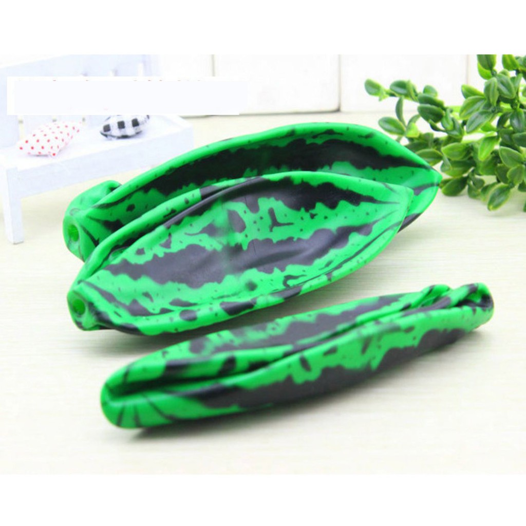 Bóng hơi cao su hình trái dưa hấu độc đáo - Bóng hơi cao su cho hoạt động ngoài trời