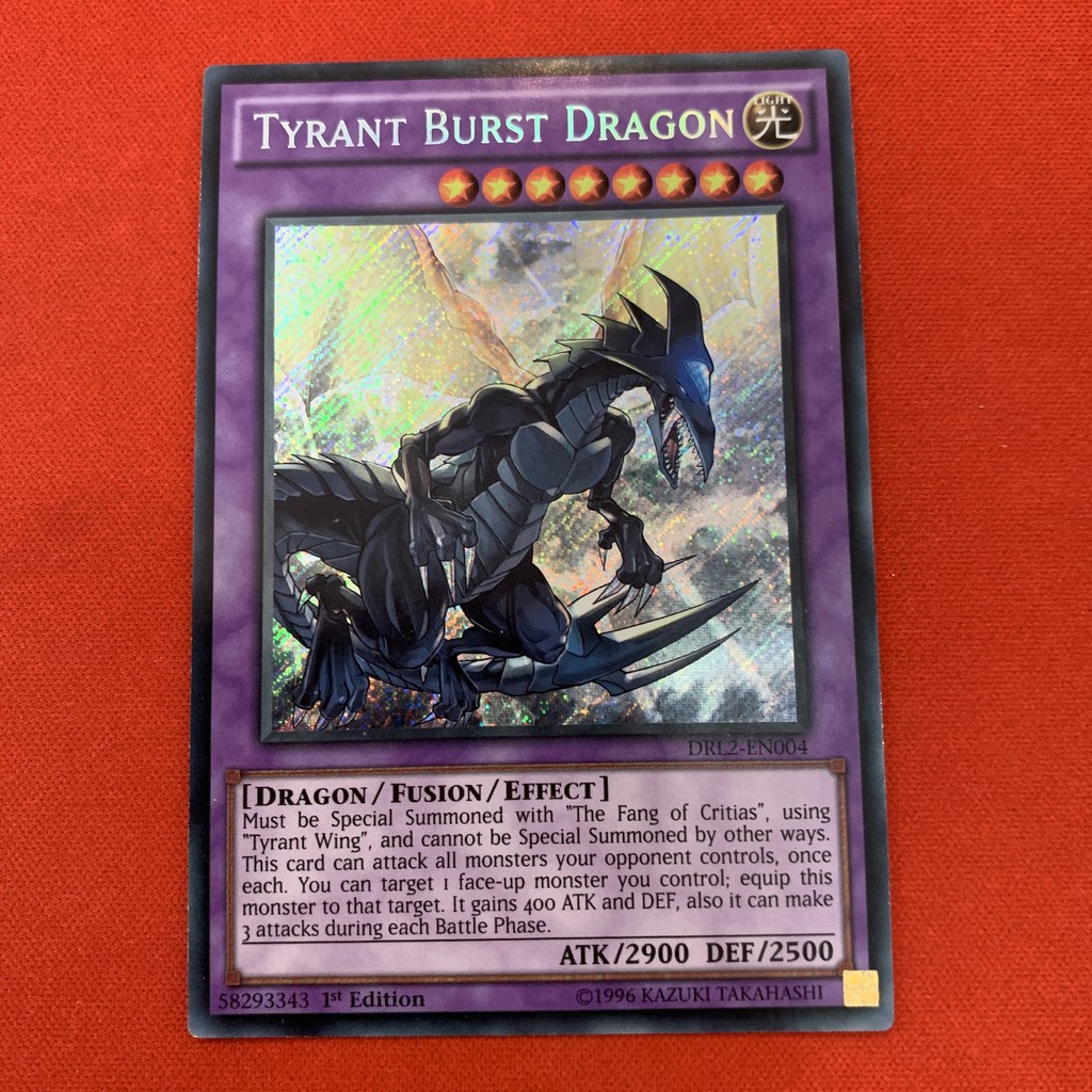 [EN][Thẻ Bài Yugioh Chính Hãng] Tyrant Burst Dragon