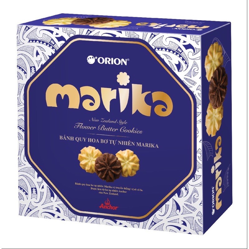 Orion Bánh  quy hoa bơ tươi Marika 432gr