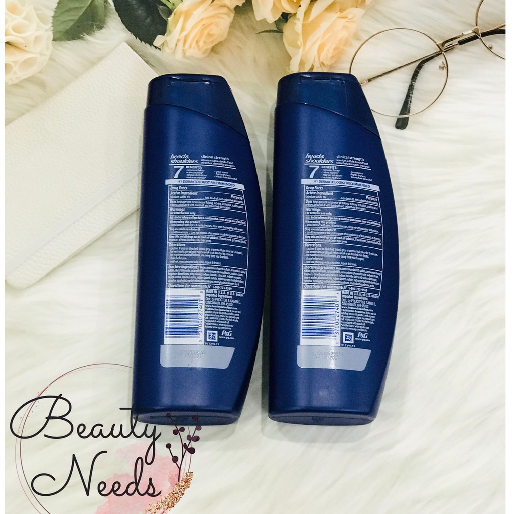 Dầu gội trị gàu và nấm Head & Shoulders Clinical Strength loại 400ml của Mỹ