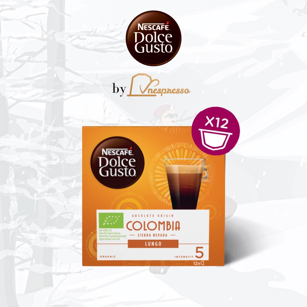 Cà phê viên nén DOLCE GUSTO Absolute Origin (Dành cho máy Dolce Gusto) - Hộp 12 - 16 viên - Đủ vị